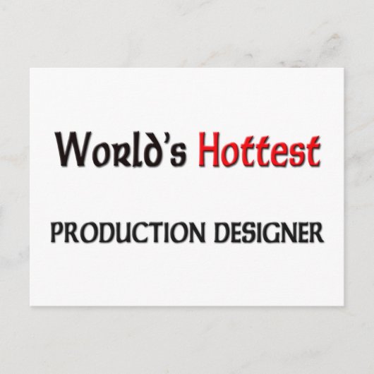Wereldwijde Hottest-ontwerper Briefkaart (Voorkant)