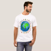 Wereldwijde Kinderen T-shirt (Voorkant volledig)