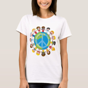 Wereldwijde kinderen t-shirt