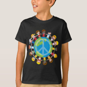Wereldwijde kinderen t-shirt