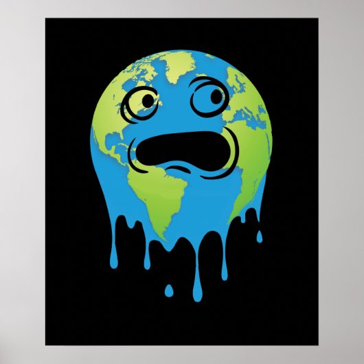 Wereldwijde klimaatverandering poster (Voorkant)