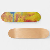 Wereldwijde klimaatverandering skateboard (Horizontaal)