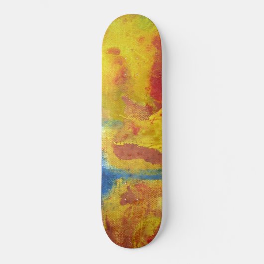 Wereldwijde klimaatverandering skateboard (Voorkant)