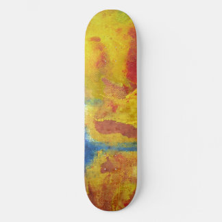 Wereldwijde klimaatverandering skateboard