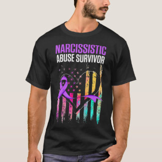 Wereldwijde Narcissistische Abuse Awareness Surviv T-shirt