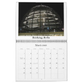 Wereldwijde omgeving kalender (Mar 2026)