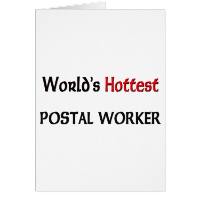 Wereldwijde postwerker (Voorkant)