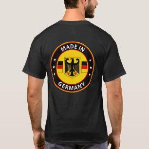 Wereldwijde reiziger - Made in Deutschland Duitsla T-shirt