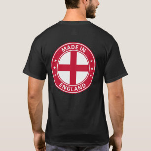 Wereldwijde reiziger - Made in England (Edit) T-sh T-shirt