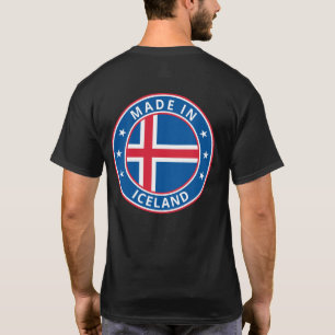 Wereldwijde reiziger - Made in Iceland (bewerken) T-shirt