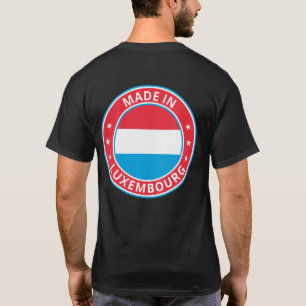 Wereldwijde reiziger - Made in Luxembourg T-shirt