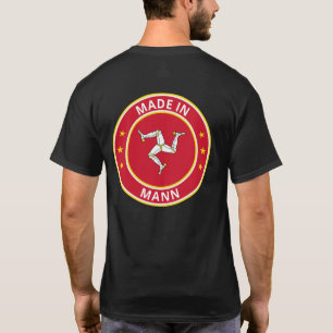 Wereldwijde reiziger - Made in Mann (bewerken) T-shirt