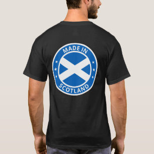 Wereldwijde reiziger - Made in Scotland (Edit) T-s T-shirt