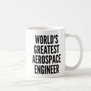 Wereldwijde ruimtevaartingenieur koffiemok