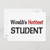 Wereldwijde snelste student briefkaart (Voorkant / Achterkant)