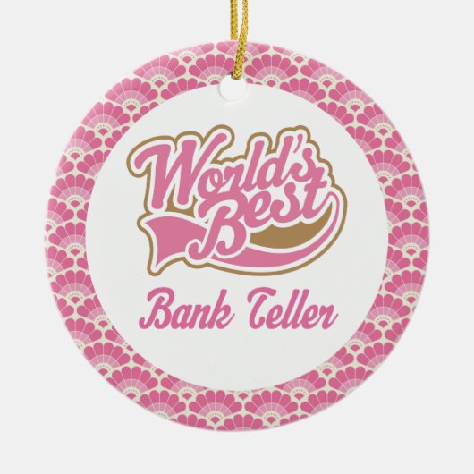 Wereldwijde Teller Gift Ornament (Voorkant)