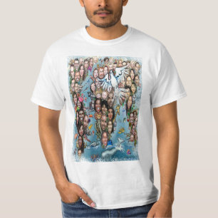 Wereldwijde vrede t-shirt