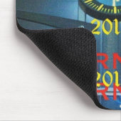 Wereldwijde waarschuwing 2017 Mousepad Muismat (Hoek)