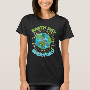 Wereldwijde wereldwijde vredesomgeving op de Dag v T-shirt