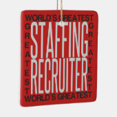 Wereldwijde werkomgeving met het grootste personee keramisch ornament (Rechts)