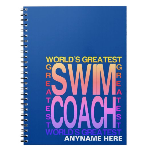 Wereldwijde wim-coach notitieboek (Voorkant)