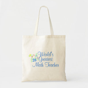 Wereldwijde Wiskunde Leerkrachten Tote Bag