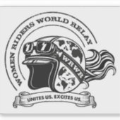 Wereldwijde WRWR-decimaal Sticker (Voorkant)