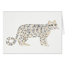 Wereldwoord Clouded Leopard Kaart