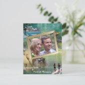 Wereldzeeën & Rivieren, Meren & Sportactiviteiten Aankondigingskaart (Staand voorkant)