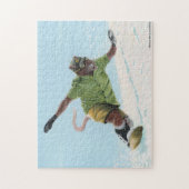 Wererat Snowboarder Fantasy Art Medium Puzzle Legpuzzel (Verticaal)