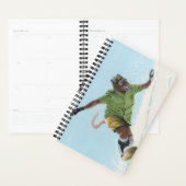 Wererat Snowboarder Imaginaire Art Planner (Devant avec enveloppe)