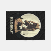 Werewolf Be Legendary Motivational Insrational  Fleece Deken (Voorkant (Horizontaal))