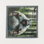 Werewolf die het hele dorp afschildert wandkleed (Voorkant (horizontaal))