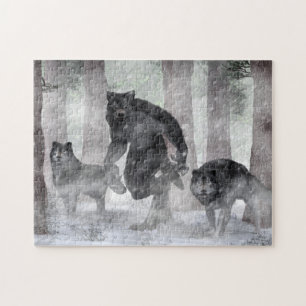 Werewolf en Wolven Legpuzzel