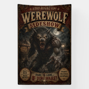 Werewolf Freakshow Zijshow Banner