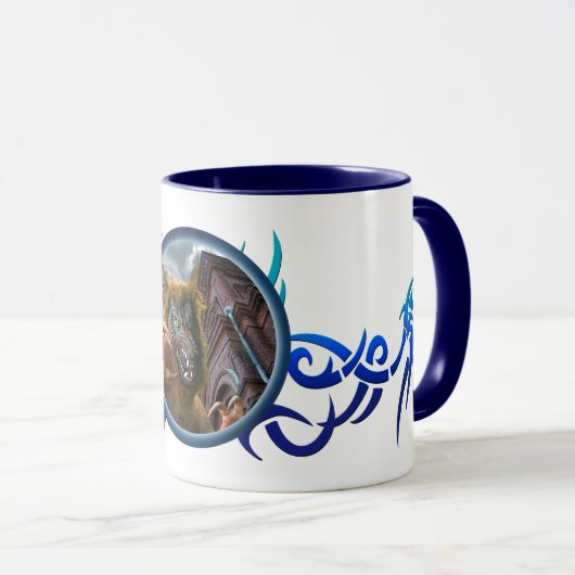 Werewolf Full Moon Mok (Voorkant rechts)