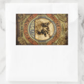 Werewolf Fur Rechthoekige Sticker (Tas)