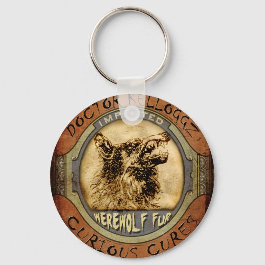 Werewolf Fur Sleutelhanger (Voorkant)