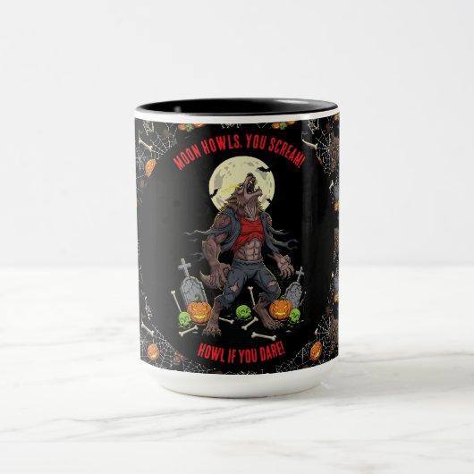 🐺 Werewolf Halloween Mug 🎃 💀 (Centre)