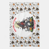🐺 Werewolf Halloween Serviette de cuisine 🎃 (Vertical)