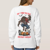 🐺 Werewolf Halloween Sweatshirt 🎃 💀 (Dos)