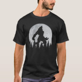Werewolf Moon Full Moon Werewolf Howling Werewolf T-shirt (Voorkant)