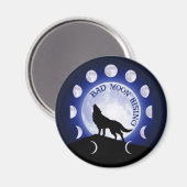 Werewolf Moon Phase Magnet (Recto/Verso)