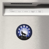 Werewolf Moon Phase Magnet (In Situ (Lave-vaisselle))