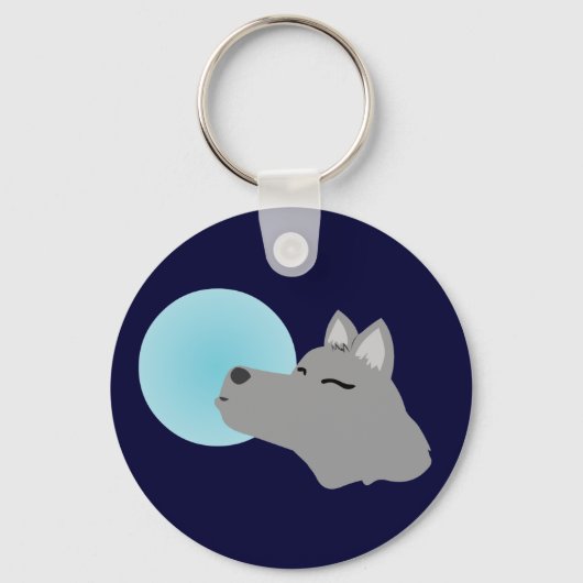 Werewolf Moon Sleutelhanger (Voorkant)