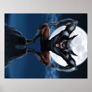 Werewolf-Poster Poster