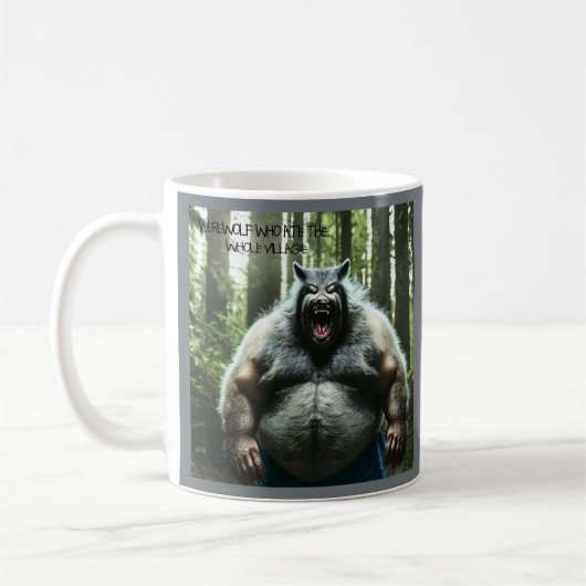 Werewolf Qui A Mangé Toute La Mug Du Village (Gauche)