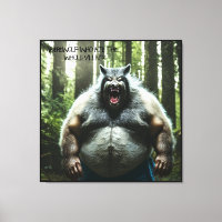 Werewolf Qui A Mangé Toute La Toile Du Village