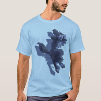 Werewolf springen t-shirt