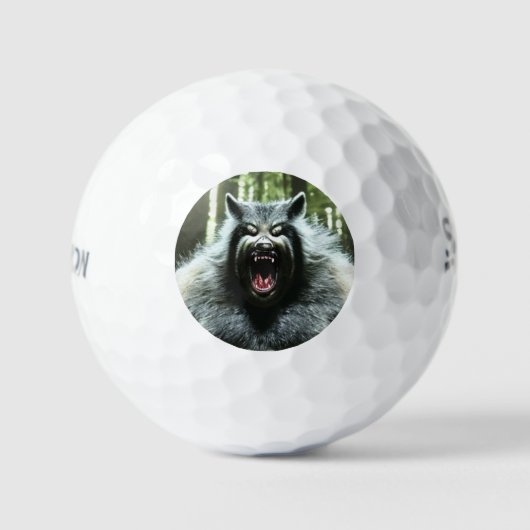 Werewolf Srixon Soft Feel balles de golf 3 pk (Recto)